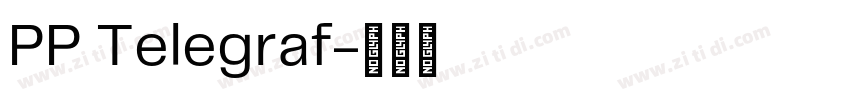 PP Telegraf字体转换